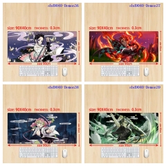 90*40*0.3CM 5 Styles Demon Slayer: Kimetsu no Yaiba Cartoon Anime Mouse Pad