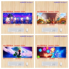 80*30*0.3CM 8 Styles Super Mario Bro Cartoon Anime Mouse Pad