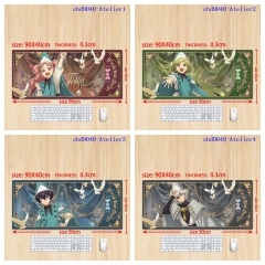 90*40*0.3CM 5 Styles Witch Hat Atelier Cartoon Anime Mouse Pad