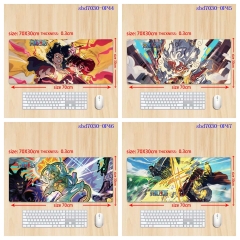 70*30*0.3CM 5 Styles One Piece Cartoon Anime Mouse Pad