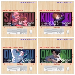 70*30*0.3CM 5 Styles Jujutsu Kaisen Cartoon Anime Mouse Pad