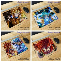 30*25*0.3CM 5 Styles Dragon Ball Z Cartoon Anime Mouse Pad