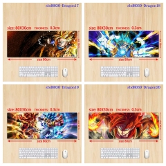80*30*0.3CM 5 Styles Dragon Ball Z Cartoon Anime Mouse Pad