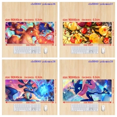 90*40*0.3CM 6 Styles Pokemon Cartoon Anime Mouse Pad