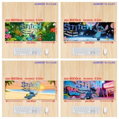 80*30*0.3CM 5 Styles Lilo & Stitch Cartoon Anime Mouse Pad