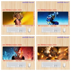 70*30*0.3CM 5 Styles My Hero Academia Cartoon Anime Mouse Pad