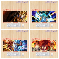 90*40*0.3CM 5 Styles Dragon Ball Z Cartoon Anime Mouse Pad