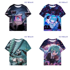 初音未来 牛奶丝T恤