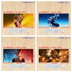 90*40*0.3CM 5 Styles My Hero Academia Cartoon Anime Mouse Pad