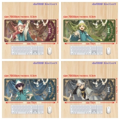 70*30*0.3CM 5 Styles Witch Hat Atelier Cartoon Anime Mouse Pad
