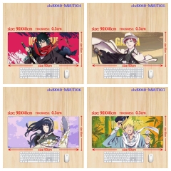 90*40*0.3CM 5 Styles Naruto Cartoon Anime Mouse Pad