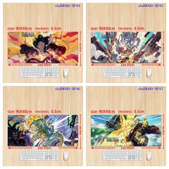 90*40*0.3CM 5 Styles One Piece Cartoon Anime Mouse Pad