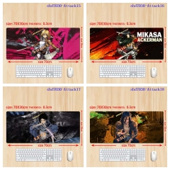70*30*0.3CM 5 Styles Attack on Titan/Shingeki No Kyojin Cartoon Anime Mouse Pad