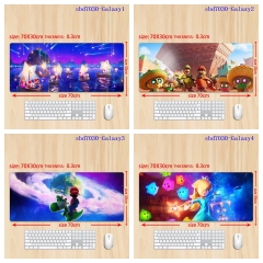 70*30*0.3CM 8 Styles Super Mario Bro Cartoon Anime Mouse Pad