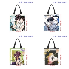 地狱乐 黑色手提袋33x38CM