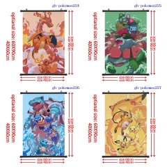 宠物小精灵pokemon 挂画60x90CM＆40X60CM