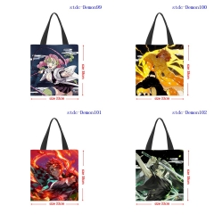 鬼灭之刃Demon Slayer(Demon) 黑色手提袋33x38CM