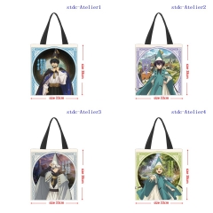 尖帽子的魔法工坊Witch Hat Atelier（Atelier) 黑色手提袋33x38CM