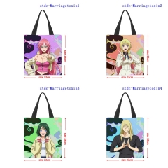 婚姻剧毒 (Marriagetoxin) 黑色手提袋33x38CM