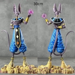袋装 七龙珠比鲁斯【大号30CM】 比鲁斯 破坏神 站姿手办公仔摆件模型