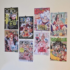 海贼王动漫海报学生宿舍房间卧室背景墙面装饰画墙贴纸