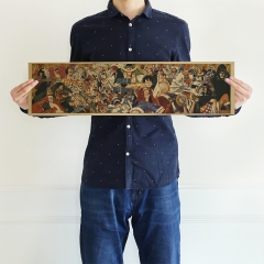 【K039】海贼王人物合集海报 牛皮纸系列 酒吧咖啡馆装饰画