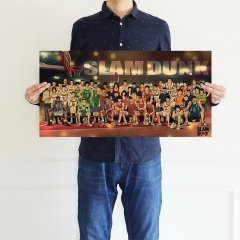 【KA012】灌篮高手全家福牛皮纸海报跨境地摊货源