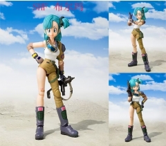 七龙珠WS(原SHF)布尔玛高13.5cm，110盒/箱，重0.09kg，彩盒10.5x3.5x18cm