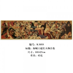 【KA018】1米海贼王全家福人物合集牛皮纸海报跨境地摊货源