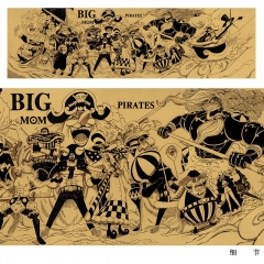 【K058】海贼王31 牛皮纸海报复古 宿舍饭店门头装饰画