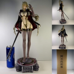 Fate/stay night Altria Pendragon Cartoon Sexy Girls Anime PVC Figure Doll Toys