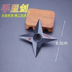 1:1忍者苦无暗器手里剑金属武器模型摆件cos道具拍照道具不开刃