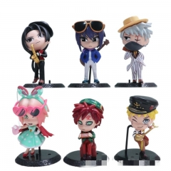 OPP Bag ) 2 Styles 6PCS/SET Naruto Cartoon Anime PVC Figures