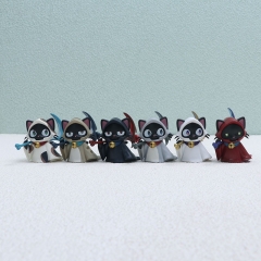 6PCS/SET Bleach Cartoon Anime PVC Figures