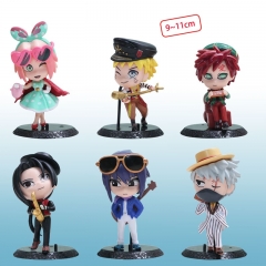 6PCS/SET Naruto Cartoon Anime PVC Figures