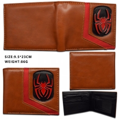 Spider-Man Cartoon Purse Anime Short Wallet