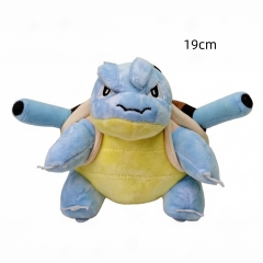 12PCS/SET 19CM Pokemon Blastoise Cartoon Anime Plush Toy Doll