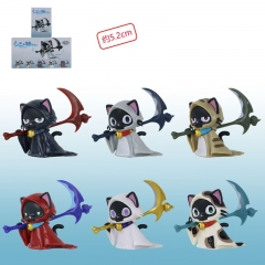 6PCS/SET Bleach Cartoon Anime PVC Figures