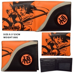 Dragon Ball Z Cartoon Purse Anime Short Wallet