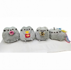 15CM 6寸胖吉猫组合 4款配套，一包12个出
