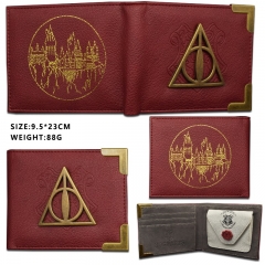 Harry Potter Cartoon Purse Anime Short Wallet