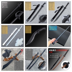 48 Styles Guard of honour Cartoon Anime Plastic Sword Weapon