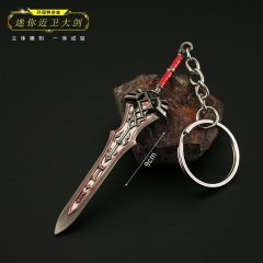 9cm The Legend of Zelda Cartoon Anime Alloy Sword Weapon Keychain