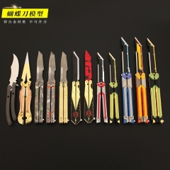 20 Styles VALORANT Cartoon Anime Alloy Sword Weapon