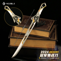 28cm VALORANT Cartoon Anime Alloy Sword Weapon
