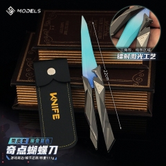 4 Styles 22cm VALORANT Cartoon Anime Alloy Sword Weapon