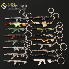 36 Styles VALORANT Cartoon Anime Alloy Sword Weapon Keychain