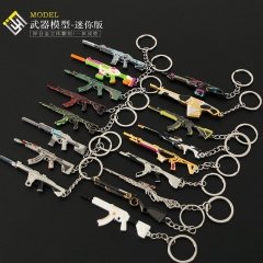 36 Styles VALORANT Cartoon Anime Alloy Sword Weapon Keychain