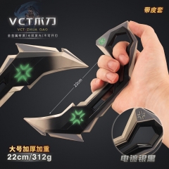 5 Styles 22cm VALORANT Cartoon Anime Alloy Sword Weapon