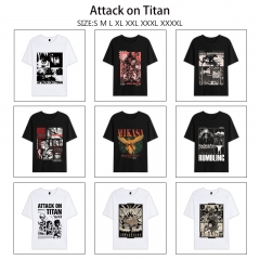 11 Styles Attack on Titan/Shingeki No Kyojin Cartoon Anime T-shirt